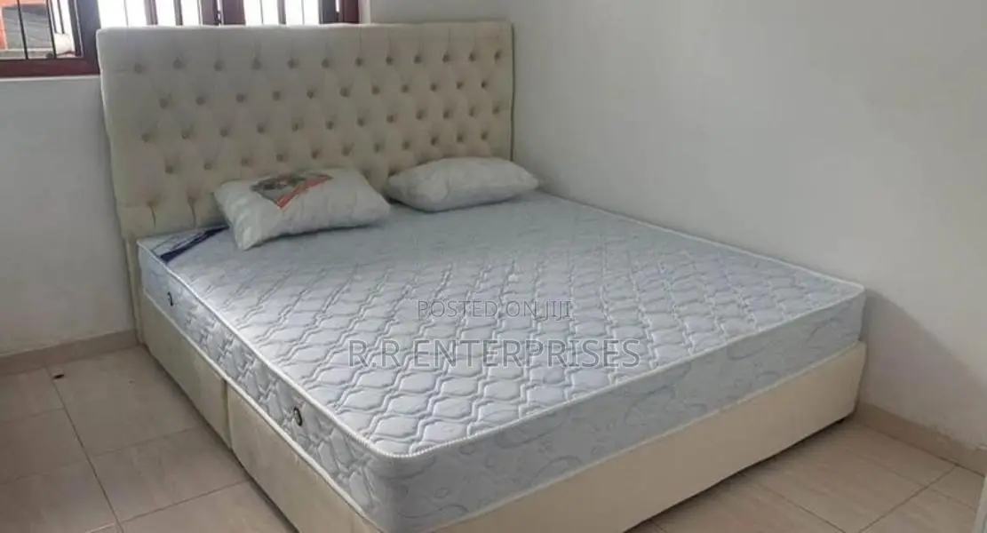New 6*5 Ft Divan Bed with Spring Mattresses