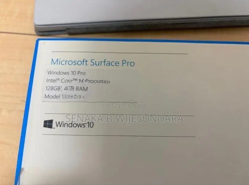 Microsoft Surface Pro 5 1796
