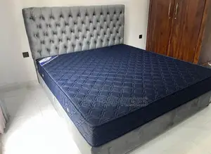 New Luxury Cushion Divan Bed with Spring Mattresses