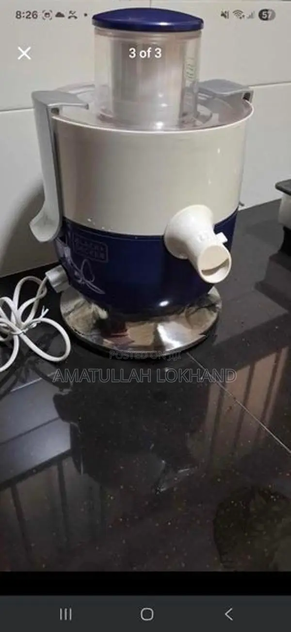 Black N Decker Juicer Extractor