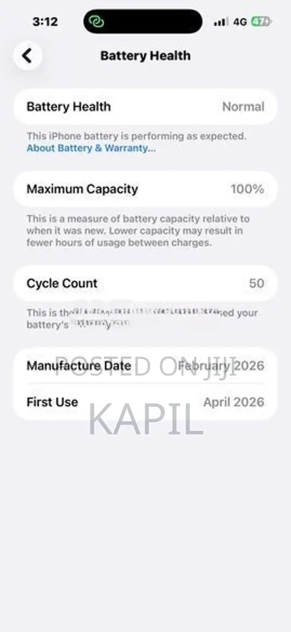 Apple iPhone 17 Pro Max (Used)