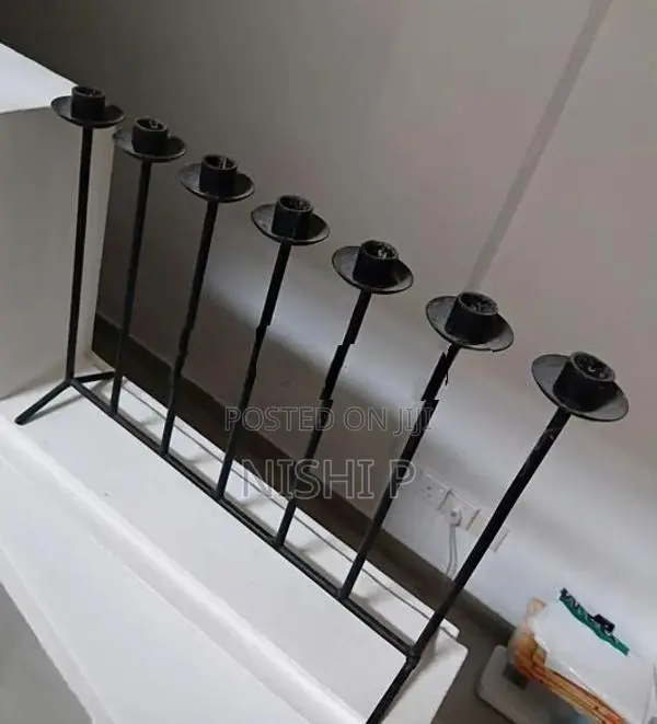 Wrought Iron - Candle Stand