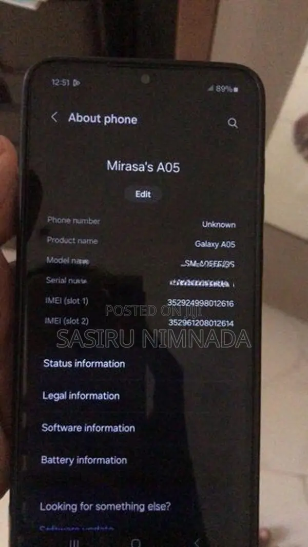 Samsung Galaxy A05 (Used)
