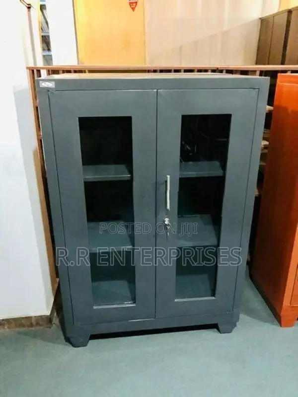 New 4*3 Ft Half Steel Office Cupboard (G/D)