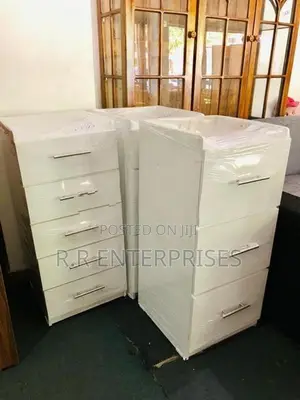 New Hq White Chest Drawer Set