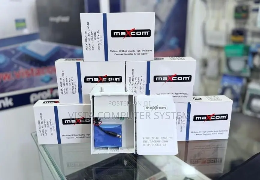 12V 2A CCTV Power Supply with Battery Backups