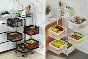 5 Layer Revolving Multi Purpose Cart