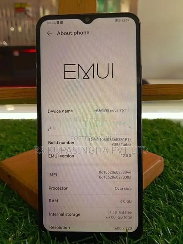 Huawei Nova Y61 / 6GB 64GB (Used)