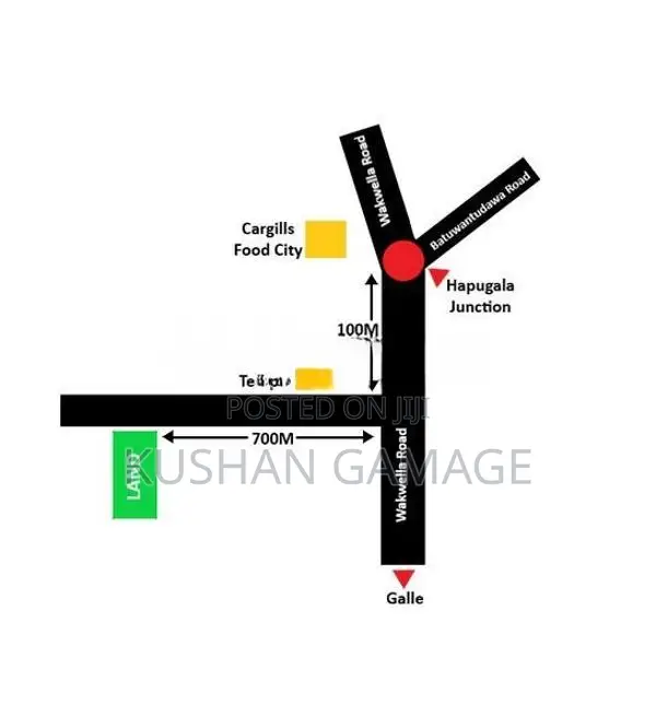 Residential 06P Land in Hapugala Junction (Lot 12)