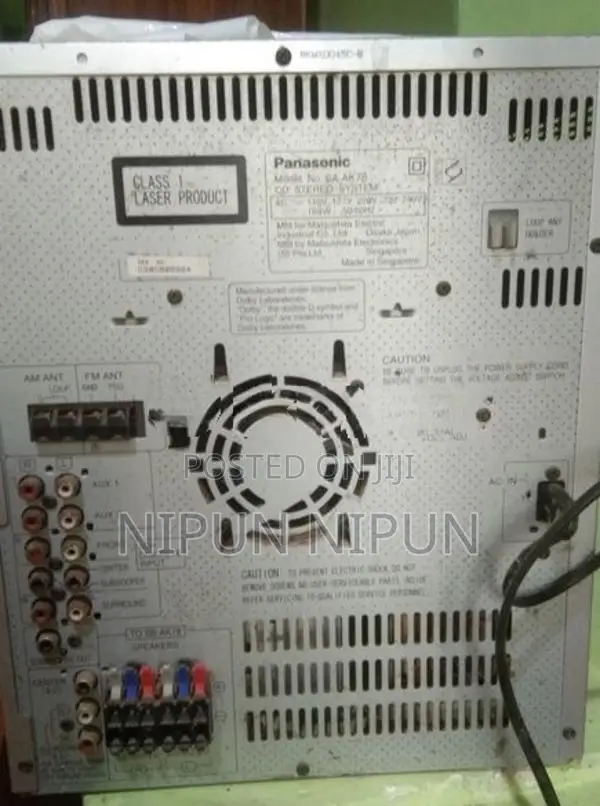 Panasonic SA-AK78 Full Sound System