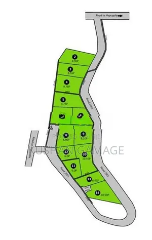 Residential 10.9P Land in Hapugala Junction (Lot 14)