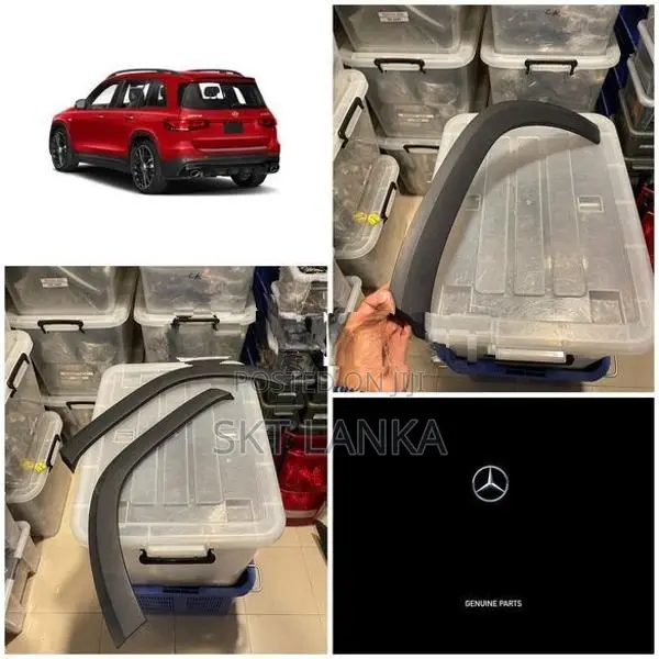 Genuine Mercedes GLB EQB 2025 rear bumper body wheel arch mouldings