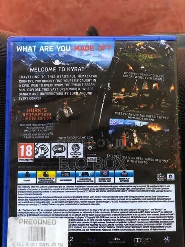 Farcry 4 Video Game