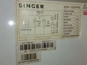 Singer 171L Deep Freezer (SDF-182PPA)