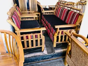 New Teak Chair Set with Stool