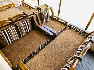 New Teak Chair Set with Stool