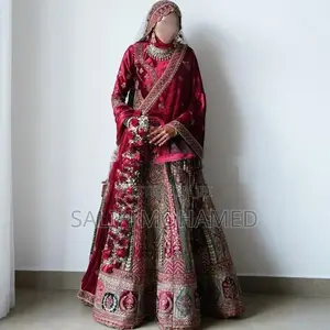 Velvet Lehenga