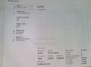 Intel i7 6th Gen 3.40GHz RX 470 4GB PC