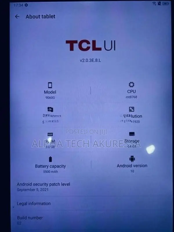 TCL TAB 10 FHD 3GB 64GB