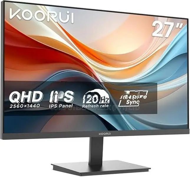 Koorui 27" E2721H QHD IPS 120HZ Brand New Gaming Monitor