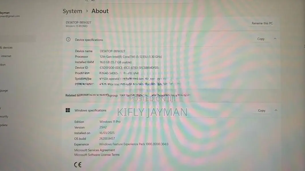 MSI Modern 15 B12MO Laptop