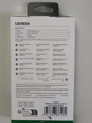 Ugreen USB to Micro Cable