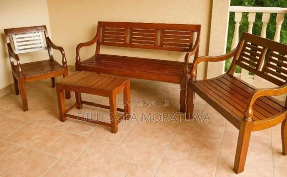 veranda chair set with coffee table 3+2+1 ( bench )