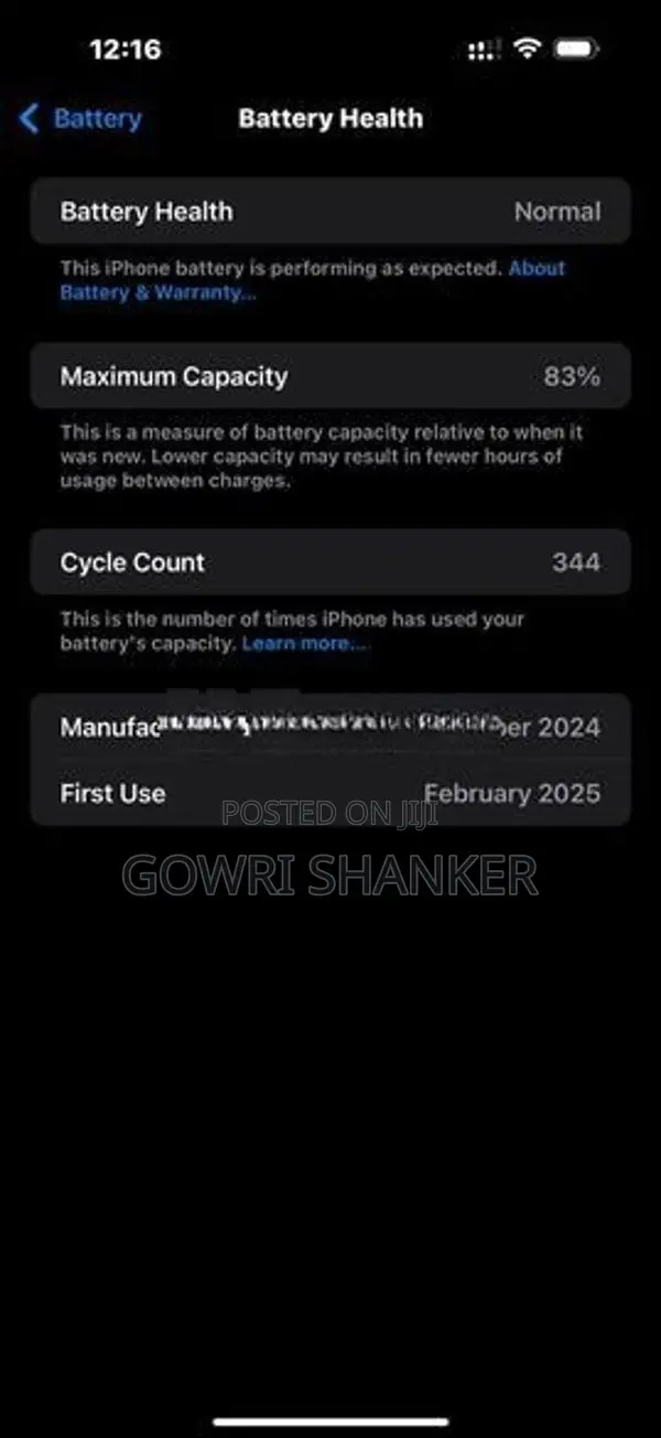 Apple iPhone 16 Pro Max (Used)