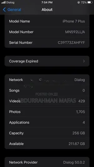 Apple iPhone 7 Plus (Used)