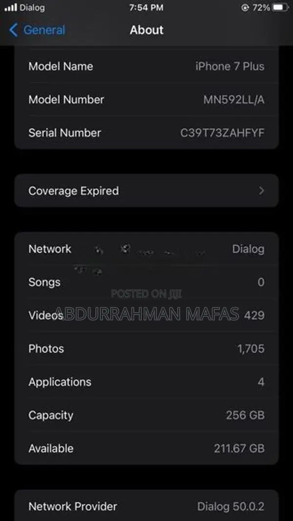 Apple iPhone 7 Plus (Used)