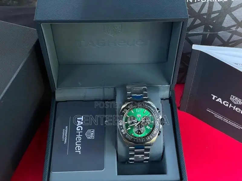 Tag Heuer Formula 1 Chronograph Green Mens Watch