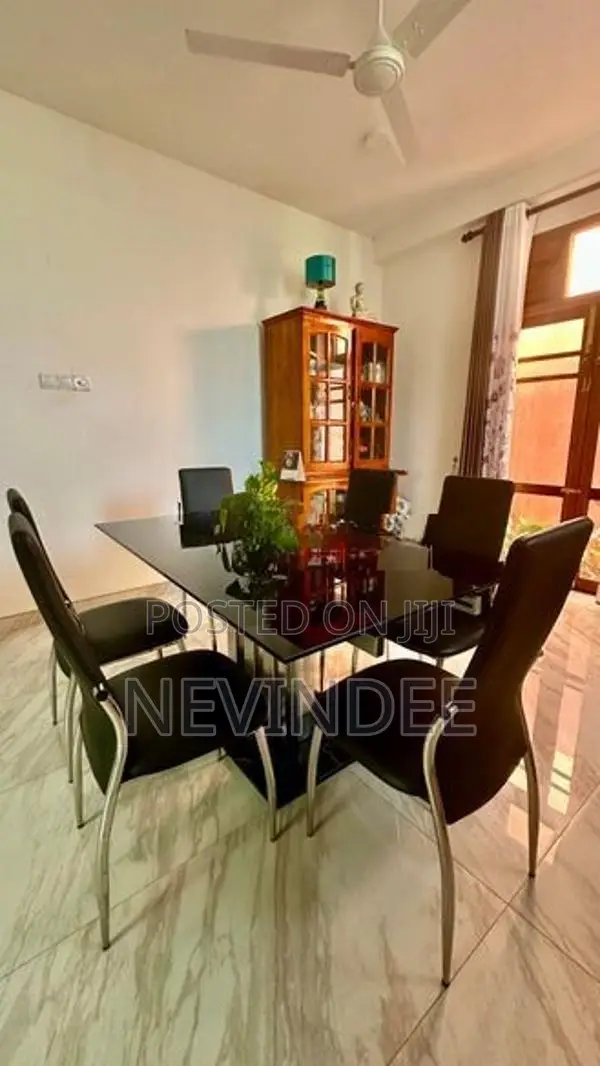 Elegant 6 Seater Dining Table with Chairs