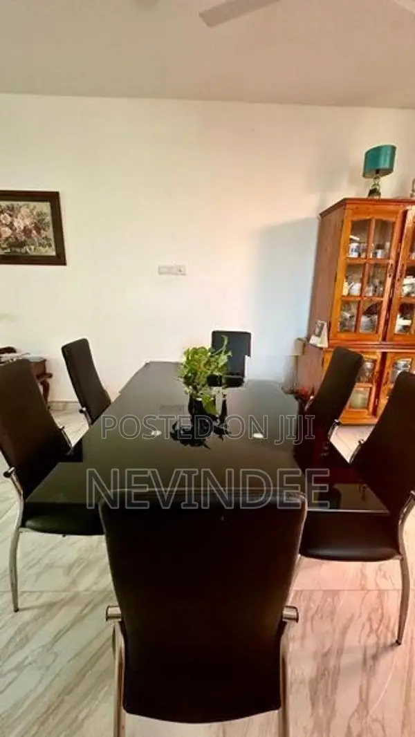 Elegant 6 Seater Dining Table with Chairs
