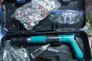 Heavy-Duty Nail Gun with Carry Box