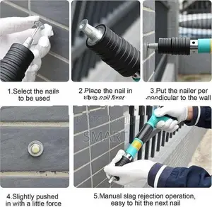 Heavy-Duty Nail Gun with Carry Box