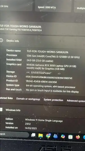 Asus | Gaming Laptop 24GB RAM