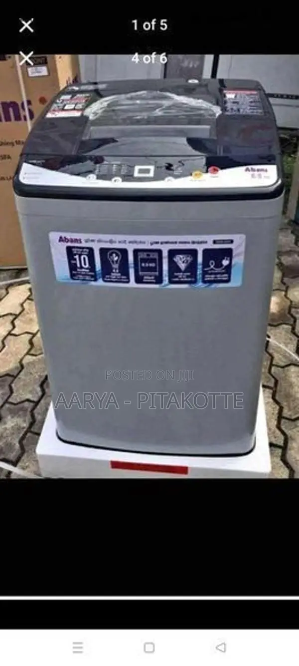 Abans Washing Machine - 6.5KG Fully Automatic