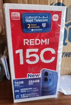 Xiaomi Redmi 15C Moonlight Blue (Brand New)