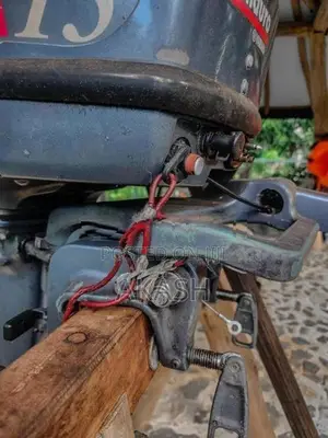 Boat with Yamaha 15 Hp Engine