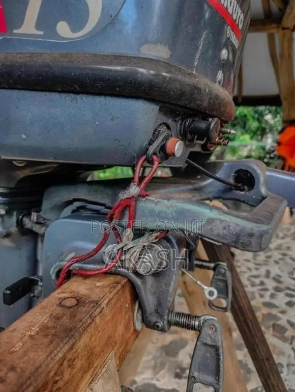 Boat with Yamaha 15 Hp Engine