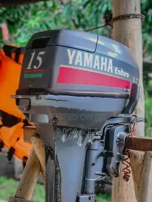 Boat with Yamaha 15 Hp Engine
