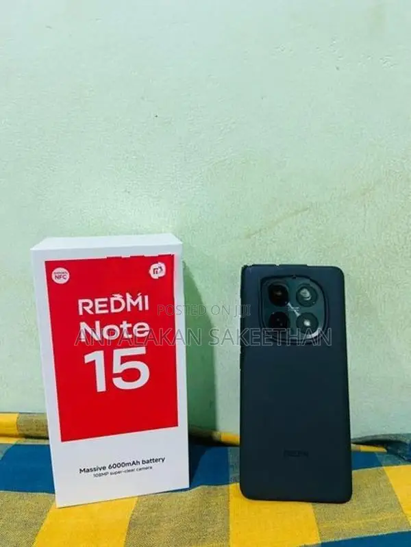 Xiaomi Redmi Note 15 Black (Used)