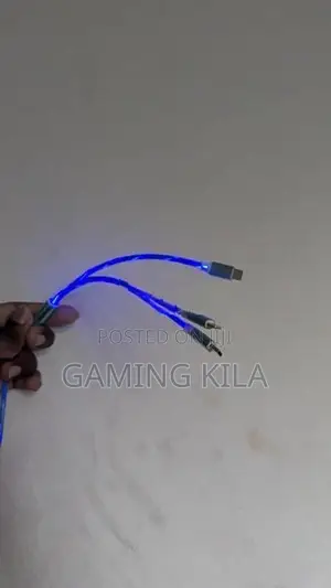 3 in 1 USB Charging Cable with LED Light Type C
