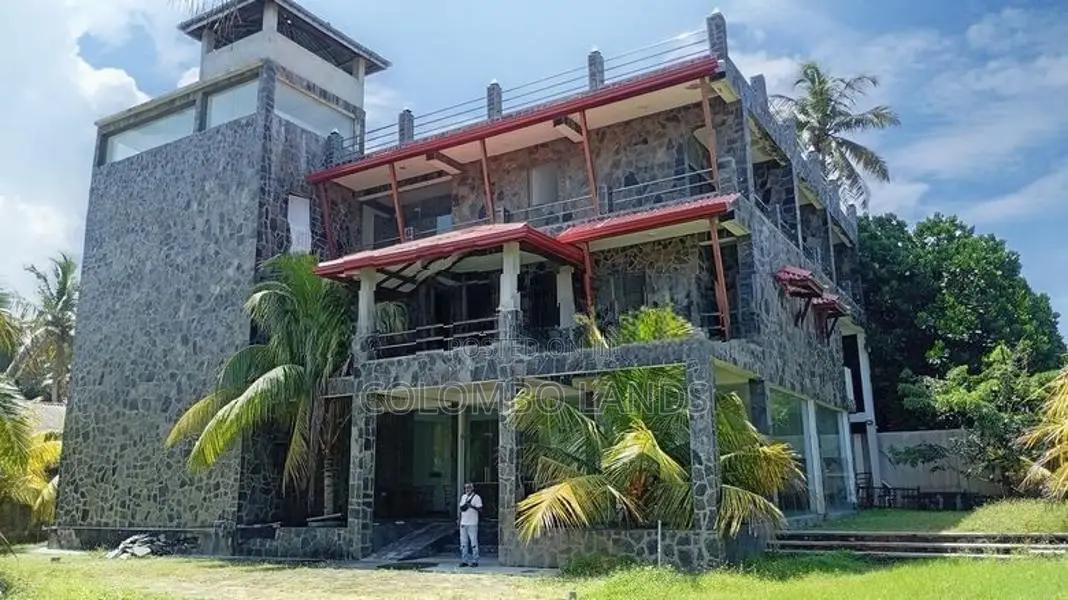 Hotel for sale in Hikkaduwa facing Galle Road (With sea view)