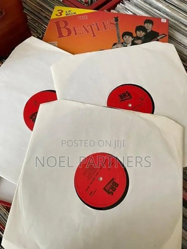 Beatles Vinyl Records Box