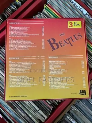Beatles Vinyl Records Box
