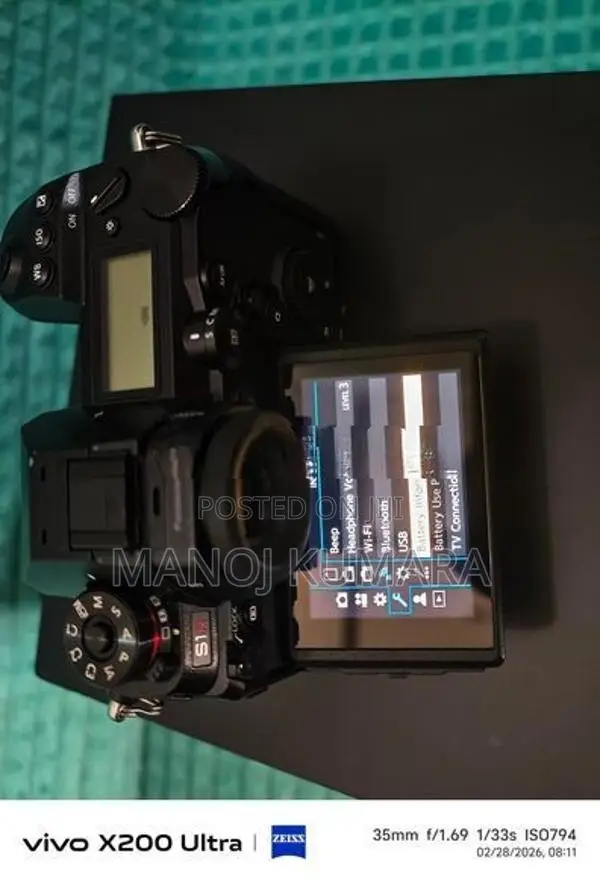 Panasonic S1R 47MP Mirrorless Camera