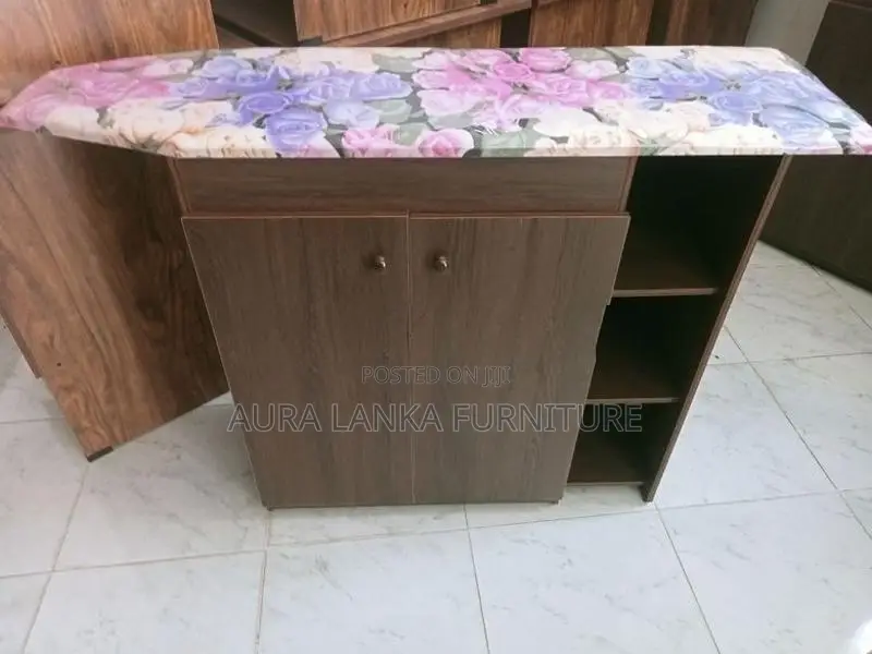 Melamine Iron Cupboard with Rack