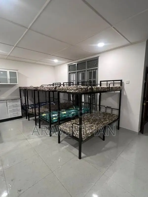 Bunker Bed with 2 Single Foam Mattress