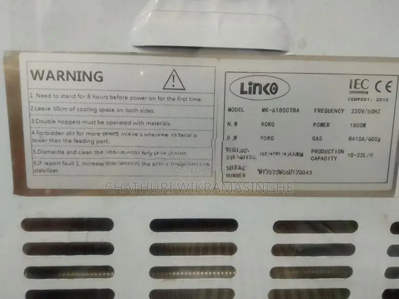 Linko Industrial Ice Cream Machine